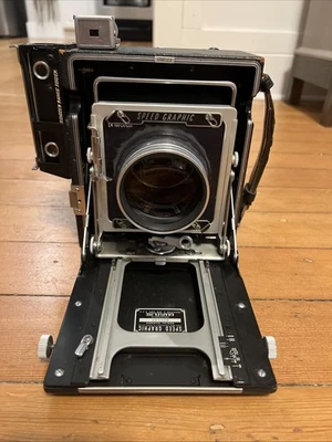 Graflex Speed Graphic 4x5, Leica 150mm 2.5 - Image 1 of 4