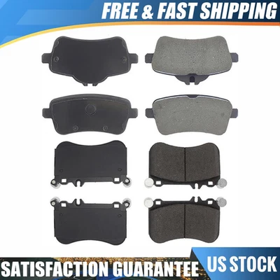 Juego de 2 juegos de pastillas de freno delanteras traseras para Mercedes-Benz SLC43 AMG 2019 2018 Foto 1 de 4