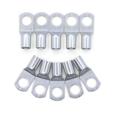 20/50X Battery Copper Ring Lugs Gauge 4 AWG 5/16" Wire Connectors Crimp Terminal - Image 1 of 4