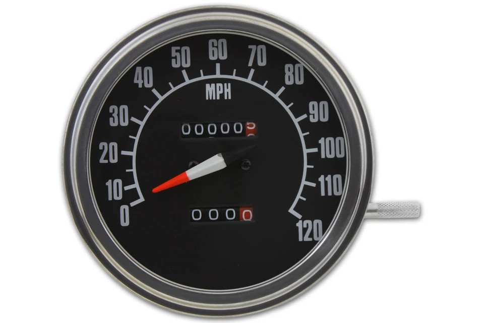 Fat Bob Speedometer with 1:1 Ratio fits Harley Davidson - Image 1 of 2