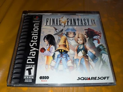Final Fantasy 9 IX Black Label PlayStation 1, 2000, Completo, Probado Funcionando Foto 1 de 4