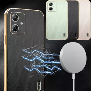 Phone Cover for Motorola G14 G84 E14 G75 G35 G55 Edge 50 Luxury Protective Case - Picture 1 of 11