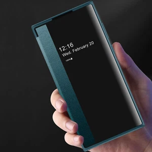 For Samsung Galaxy S21/S21+/S21 Ultra Luxury Leather Flip View Wallet Case Cover - Picture 1 of 16