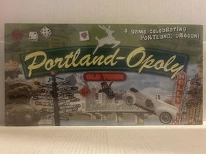 Late for The Sky Portland-Opoly OLD TOWN a game celebrating Portland, Oregon! - Picture 1 of 10