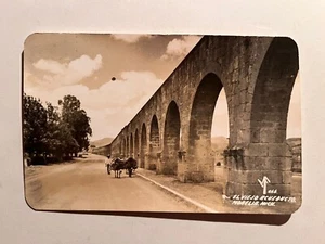 Antique Mexican Photo Postcard EL VIEJO ACUEDUCTO MORELIA MICHOACAN 1930's - Picture 1 of 2