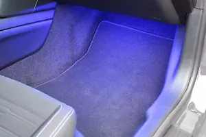 2005-2014 Mustang Footwell Lighting Kit-White, Blue, or Red Lamps - Complete Kit - Bild 1 von 5