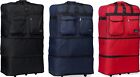 30" / 36" / 40" Expandable Rolling Duffle Bag Wheeled Spinner Suitcase Luggage 