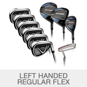 Callaway Edge Regular Flex 10-Piece Golf Club Set, Left Handed - Picture 1 of 7