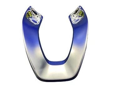 2020-2023 MERCEDES CLA250 FRONT LOWER STEERING WHEEL TRIM COVER PANEL SILVER - Image 1 of 4