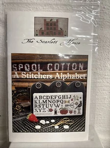 The Scarlett House Cross Stitch Pattern A Stitchers Alphabet - Picture 1 of 3