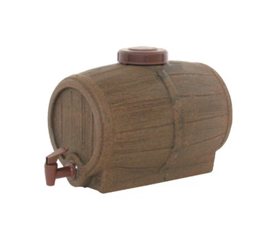 TELCOM Barile botte lt 30 con rubinetto plastica alimenti vino olio acqua made in Italy