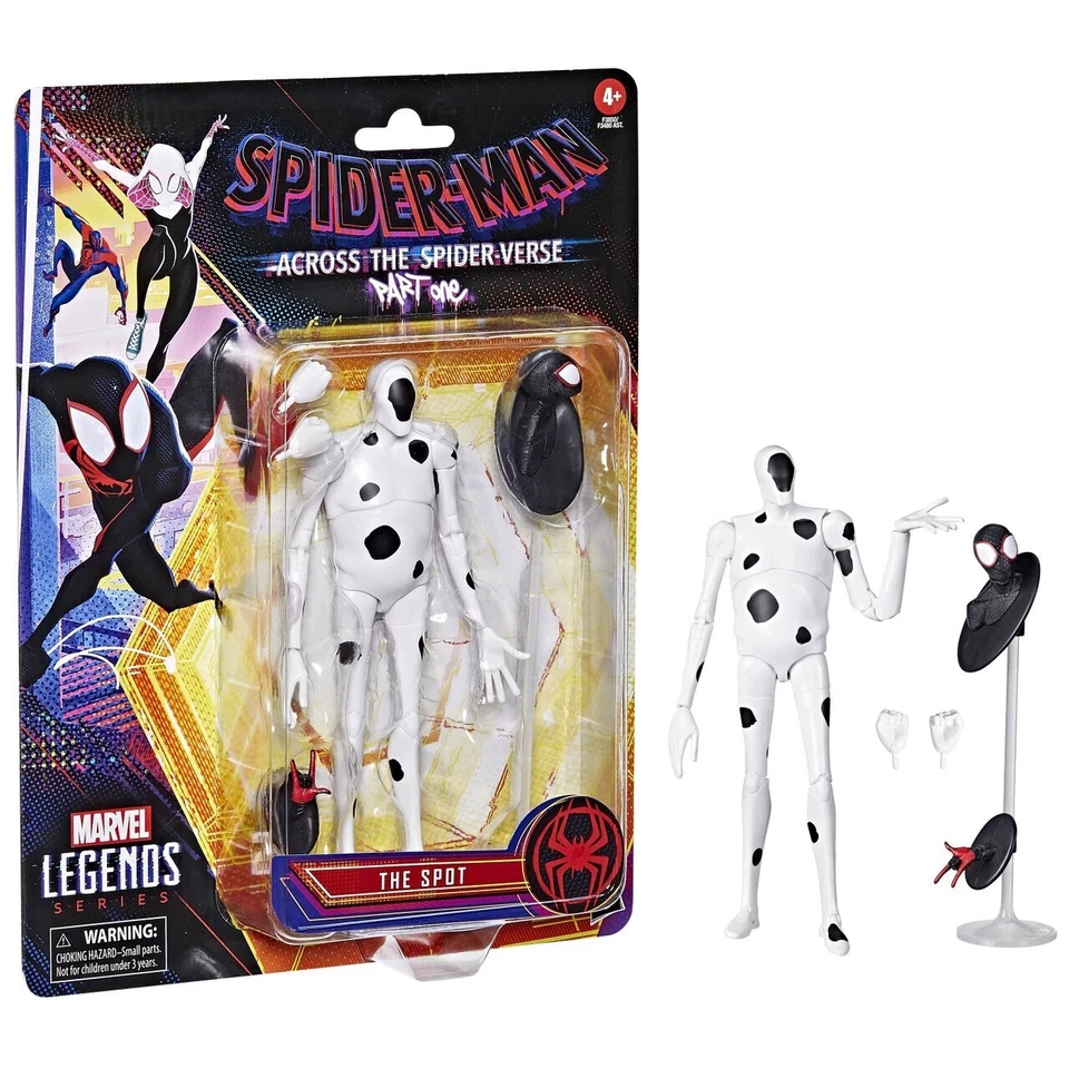 MARVEL LEGENDS - SPIDER-MAN ACROSS THE SPIDER-VERSE THE  SPOT LA MACCHIA 15CM - Immagine 1 di 1