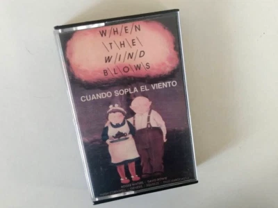 When The Wind Blows Soundtrack - Cassette Argentina Pressing NM Con Bowie Waters - Image 1 of 3