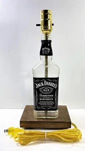 Jack Daniel's Table Desk LAMP Bar Lounge Game Room Liquor Bottle Party Light - Picture 1 of 3