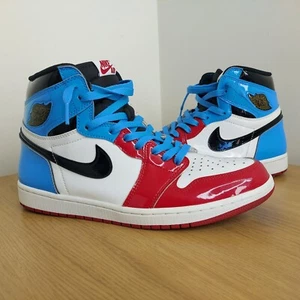 Baskets de basketball Nike Air Jordan 1 Retro High OG Fearless UNC pour homme UK 10 - Photo 1 sur 14