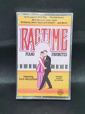 Dick Wellstood  Ragtime Piano Favorites audio cassette tape - Image 1 of 4
