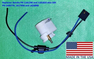 Cadillac EFI FIV Fast Idle Valve Heater Repl PN 1606776 1628898 Bendix 1181835 - Picture 1 of 10