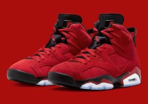 Nike Air Jordan 6 Retro Toro Bravo Red Ct8529-600 Menâ€™s or Gs Shoes New In Hand