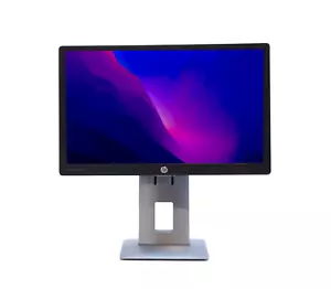 HP Monitor EliteDisplay E202 20 inch 1600x900 IPS LED Widescreen Black & Silver - Picture 1 of 21