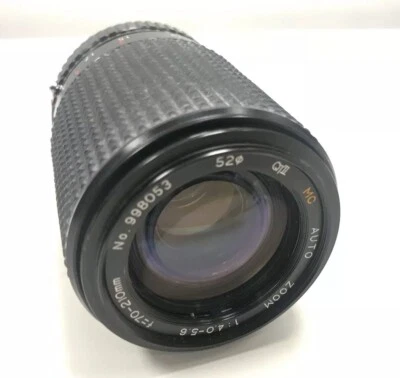 AF 70-210 MACRO ZOOM QTII AF LENS 1:4.0-5.6 70-210mm MC Lens - Image 1 of 4