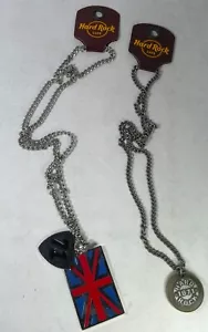 Hard Rock Cafe, HRC 71 UJ Neclace & Necklace Two Tone , with sku, New - Picture 1 of 2
