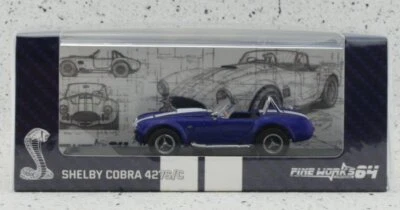SHELBY 427 S7C  - blue - FineWorks 1:64 - Immagine 1 di 4
