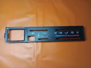 89-95 TOYOTA PICKUP 4RUNNER AC HEATER HVAC CLIMATE CONTROL FACE PLATE PANEL OEM - Picture 1 of 6