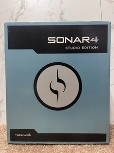 Cakewalk Sonar 4 Studio Edition /w Serial Number and User's Guide - Picture 1 of 8