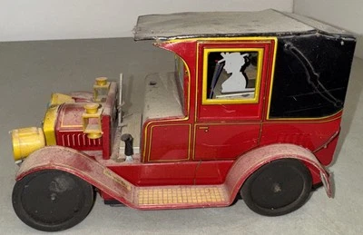 Coche de colección ALPS juguete de hojalata limusina temprana MD166 único coleccionable raro Foto 1 de 4