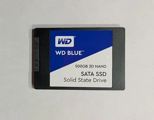 Western Digital 500GB WD Blue SATA SSD, 2.5” Cased WDS500G2B0A - Afbeelding 1 van 4