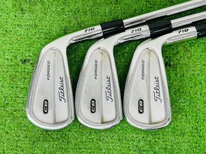 Titleist 710 CB Forged Iron Set 5-9 RH Dynamic Gold S300 Stiff Steel EL2404 - Picture 1 of 8