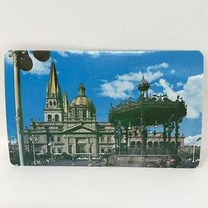 Postal Antigua Guadalajara Jalisco México Quiosco y Catedral - Imagen 1 de 5