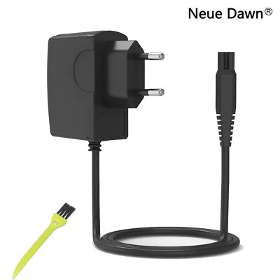 NEUE DAWN Chargeur pour Philips HQ8505 HQ8140 HQ8141 HQ8150 Rasoir Tondeuse Adaptateur 15V