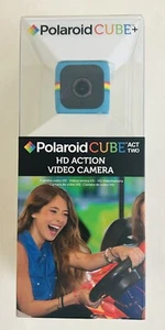 Polaroid Cube+ ACT TWO HD Action Video Camera Blue BRAND NEW IN SEALED BOX MINI - Picture 1 of 6