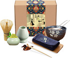Japanese Matcha Tea Set, Matcha Whisk, Traditional Scoop, Matcha Bowl, Ceramic W