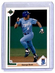 1991 Upper Deck George Brett Kansas City Royals #525