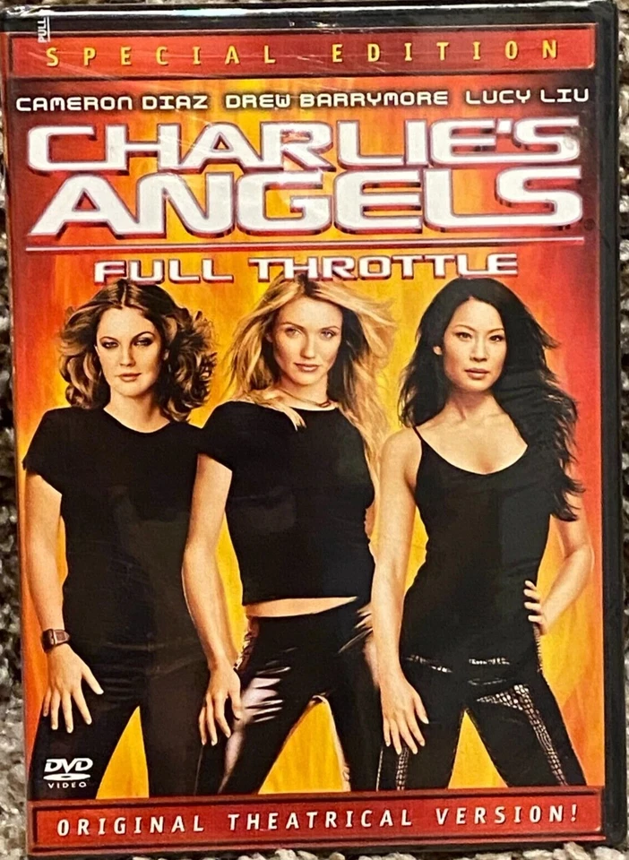 M9 {New Sealed} CHARLIE'S ANGELS Full Throttle Special Edition DVD Movie - Image 1 of 1