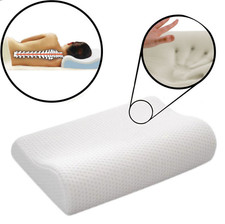 Contour Memory Foam Pillow Neck Back Support Orthopaedic Firm Head My Pillows