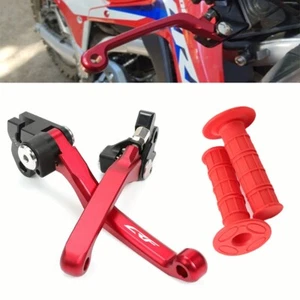For HONDA CRF 250F 2019-2022 Pivot Brake Clutch Lever Handlebar Grips Covers - Picture 1 of 18
