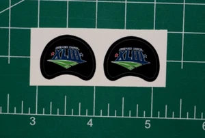Super Bowl XLIII (43) Pittsburgh Steelers Football Gumball Helmets DIECUT DECALS - Picture 1 of 3