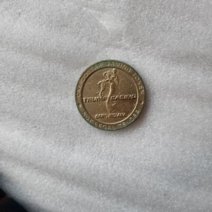 $1 (One Dollar) Slot Gaming Token - Trump Casino, Gary IN - Picture 1 of 2