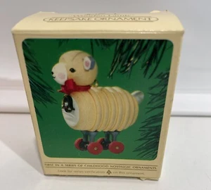 Punze Weihnachtsschmuck HOLZLAMM 1984 ~ 1. in Serie Kindheit nostalgisch - Bild 1 von 9