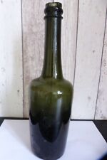 Ancienne Bouteille de vin En Verre Soufflé Bottle  18 Eme A