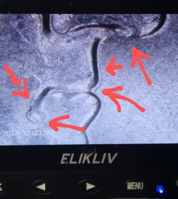 Drooling George With Nose Die Chip Quarter Error. 2022 P, Wilma Mankiller - Image 1 of 4