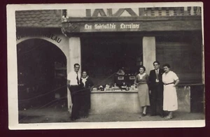 cpa 67 carte-photo Strasbourg.Hôtel Cour Du Corbeau . Spécialités Lorraines.1937 - Bild 1 von 2