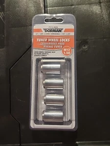 New Wheel Tuner Wheel Lock Set with Key Dorman 711-325 12mm - 1.50 - Picture 1 of 12