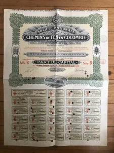 CHEMIN DE FER EN COLOMBIE (F2) - Picture 1 of 1