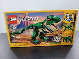 LEGO CREATOR: Mighty Dinosaurs (31058) Rough Box See Photos FREE SHIP