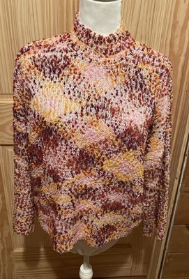 Suéter Marc New York Andrew Marc Multicolor Suave Talla Grande ~ Usado en Excelente Condición Foto 1 de 4