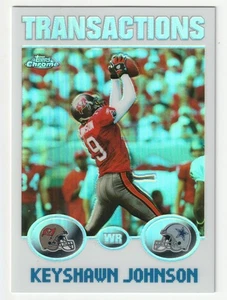 Keyshawn Johnson 2004 Topps Chrome Transactions Refractor - #95 - Bild 1 von 2